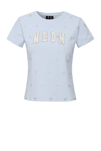 MEDM Graffiti Star Print Raglan Tee