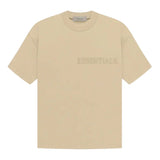 [Loose Fit] Fear Of God Essentials SS23 Rubber Embossed Tee SAND