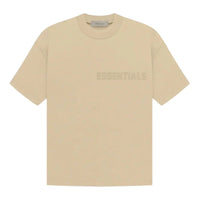 [Loose Fit] Fear Of God Essentials SS23 Rubber Embossed Tee SAND