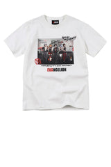 MEDM x EVA NEVER END Main KV Poster Print Crew Neck Summer Street Casual Tee