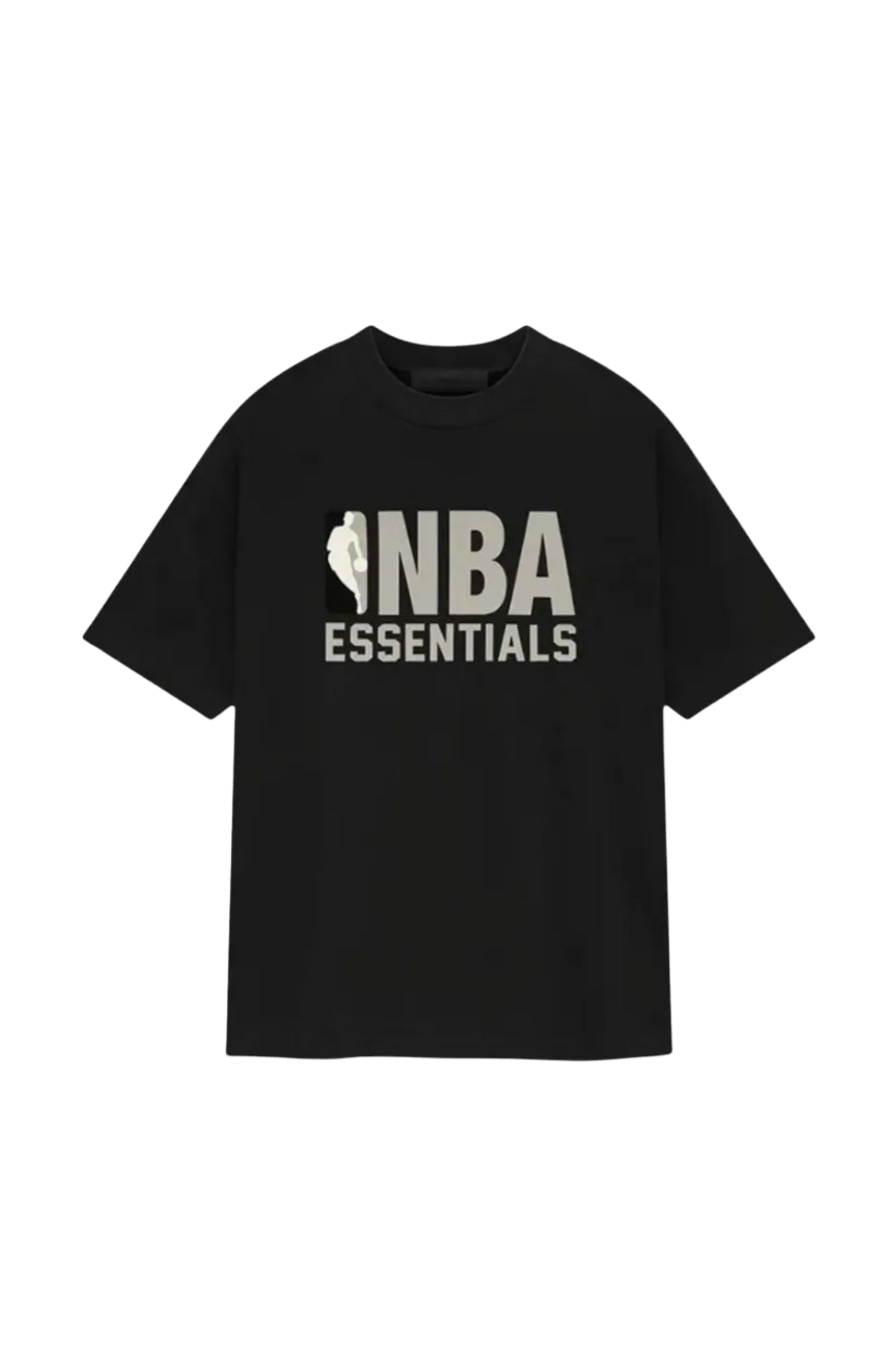 NBA x Essentials Fear Of God Oversized Jersey Tee BLACK GREY