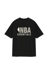 NBA x Essentials Fear Of God Oversized Jersey Tee BLACK GREY