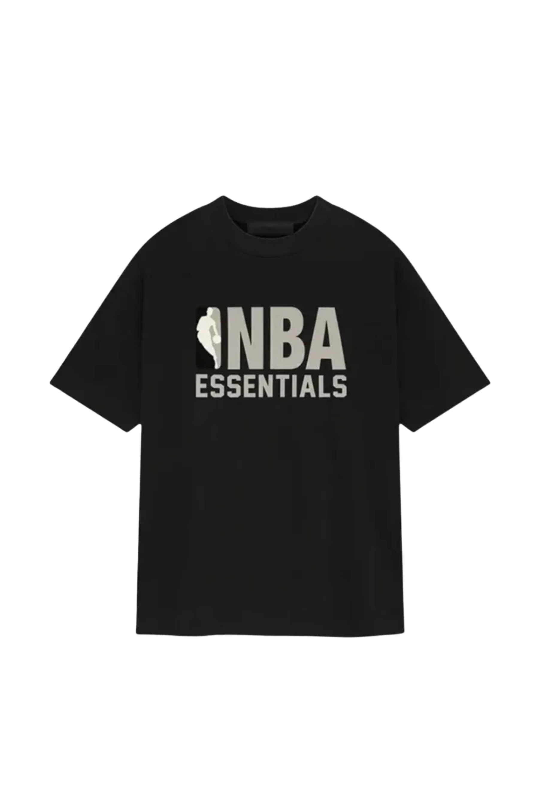 NBA x Essentials Fear Of God Oversized Jersey Tee BLACK GREY