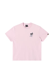 Dangerouspeople DSP Embroidered Small‑D Guitar Sorona Loose Unisex T‑Shirt