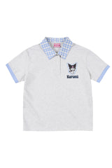 MEDM x Sanrio Kuromi Contrast Trim Polo Tee