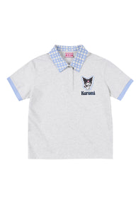 MEDM x Sanrio Kuromi Contrast Trim Polo Tee