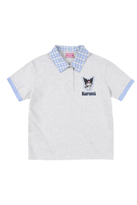 MEDM x Sanrio Kuromi Contrast Trim Polo Tee