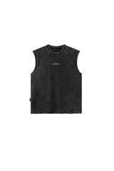 BJHG｜American Vintage Knit Tank Top, Men's Loose Fit