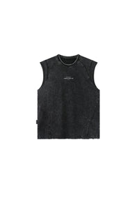 BJHG｜American Vintage Knit Tank Top, Men's Loose Fit