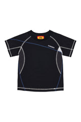 AFGK 7A Anti-Bacterial Flatlock Stitch T-Shirt, Unisex Loose Summer Sports Tee