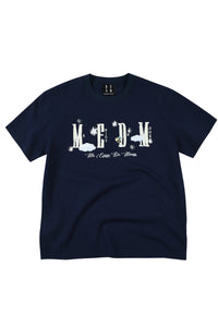 MEDM x Iria's Mailbox Sky Crack Glitter Logo Tee