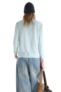 MASONPRINCE Hemp Henley Long Sleeve T-Shirt