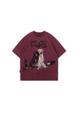 BJHG Funny Dog Loose T-Shirt | American Summer Unisex Tee
