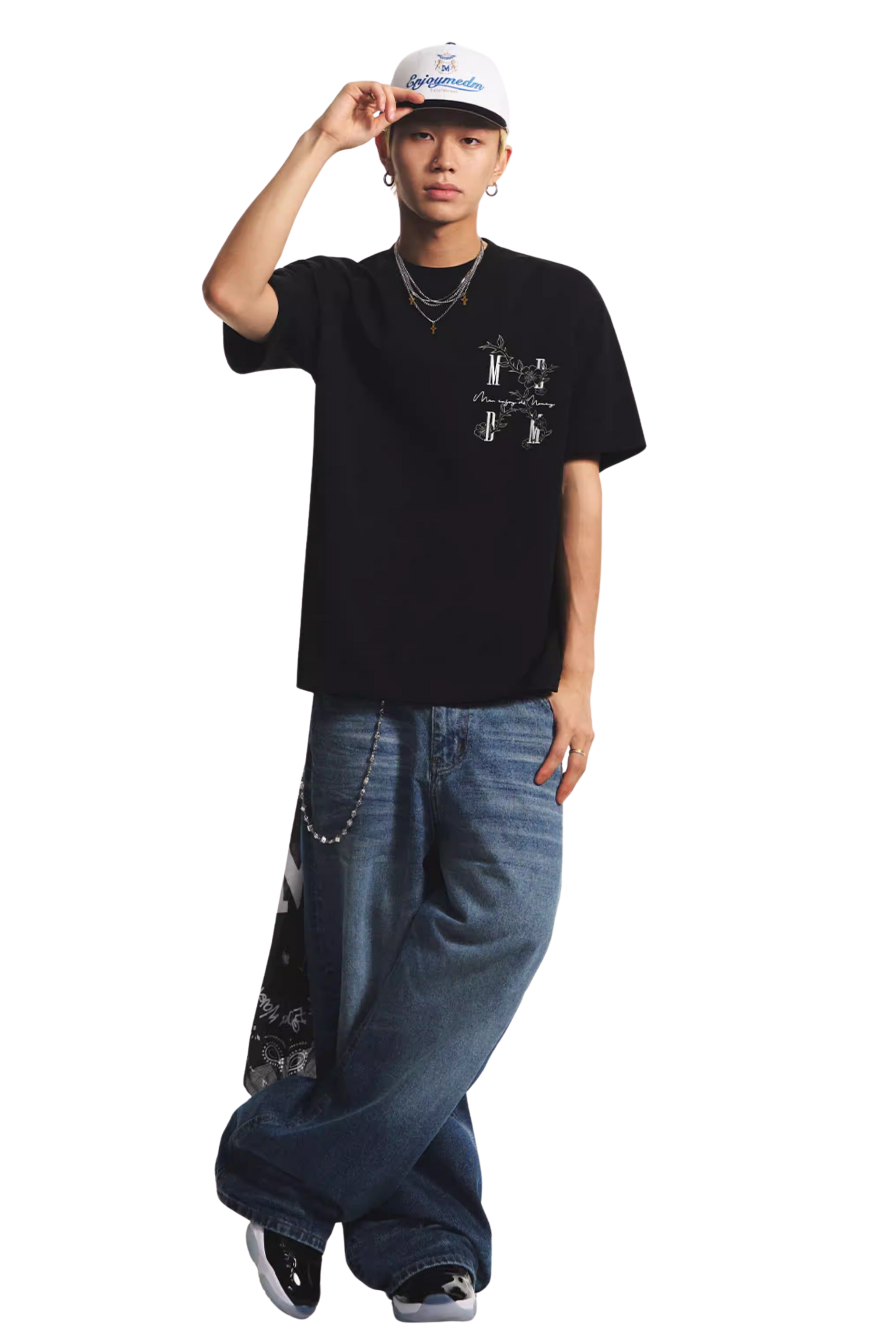 MEDM Floral Sorona Tee