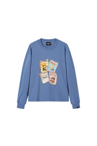 Dangerouspeople｜American Vintage 100% Cotton Long Sleeve Poster Print Tee
