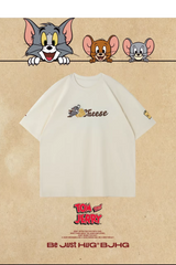 BJHG x Tom & Jerry No Regrets Cheese Tee