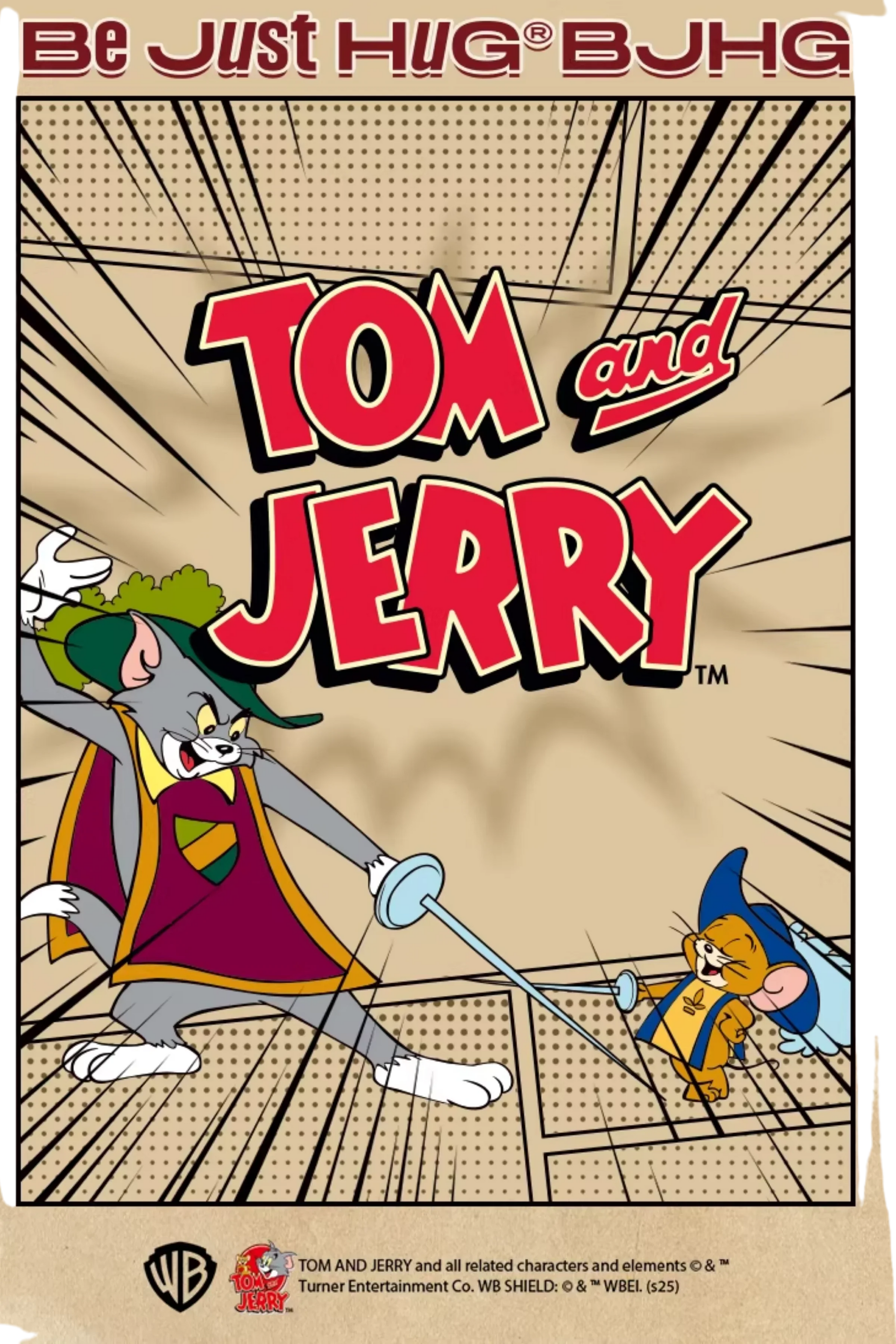BJHG x Tom & Jerry No Regrets Cheese Tee