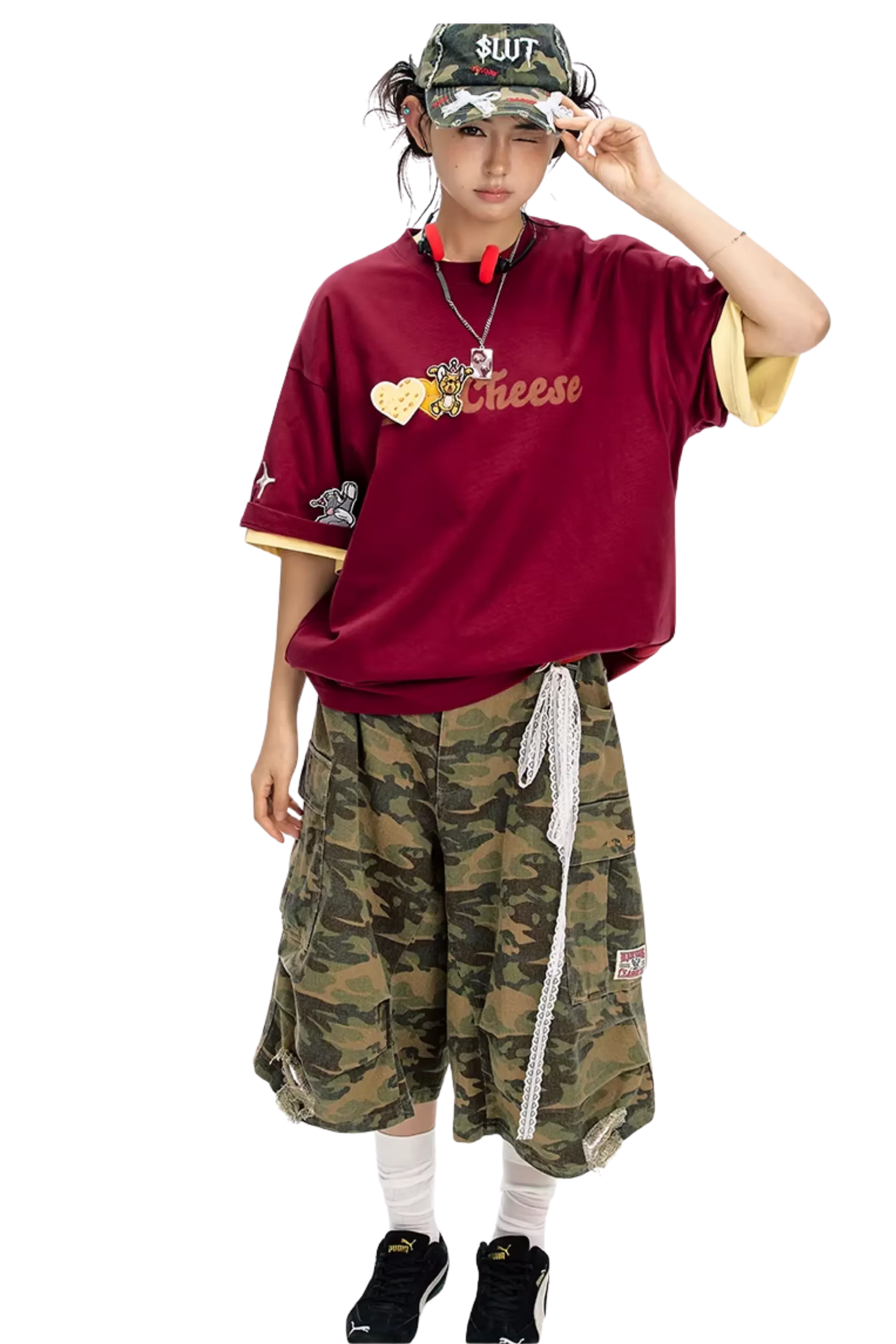 BJHG x Tom & Jerry No Regrets Cheese Tee