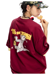 BJHG x Tom & Jerry No Regrets Cheese Tee