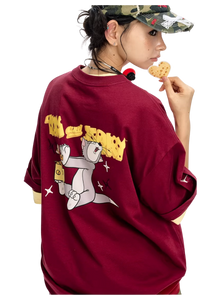 BJHG x Tom & Jerry No Regrets Cheese Tee