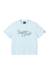 DangerousPeople DSP Mini‑D Carousel 3D Embroidery 100% Cotton Tee