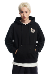Dangerouspeople | Mini D Graphic Oversized Hoodie