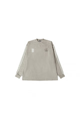 MASONPRINCE | TIME PLAYING Stripe Badge Print T-Shirt