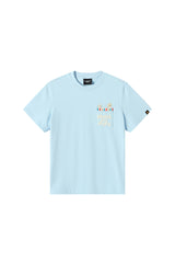 Dangerouspeople｜Popcorn Patch‑Pocket Loose Versatile T‑Shirt