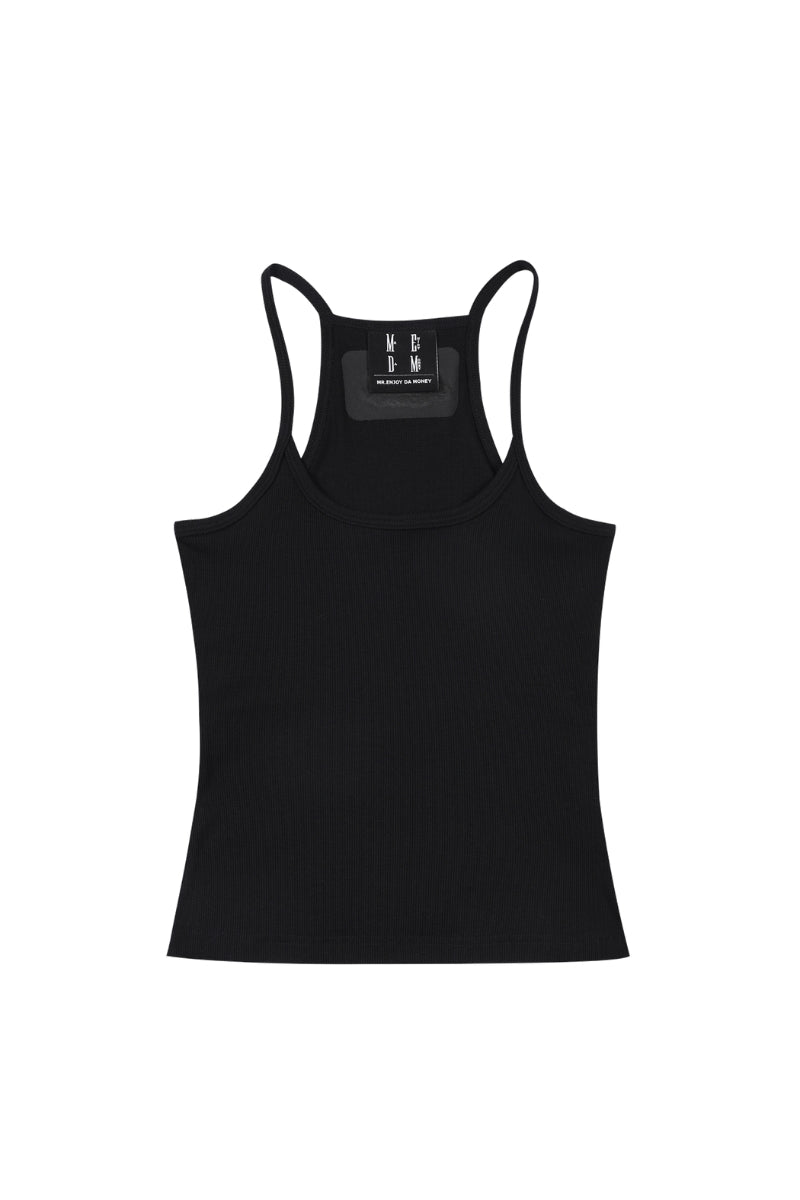 MEDM Classic Script Embroidery Women Heavyweight Tank Top