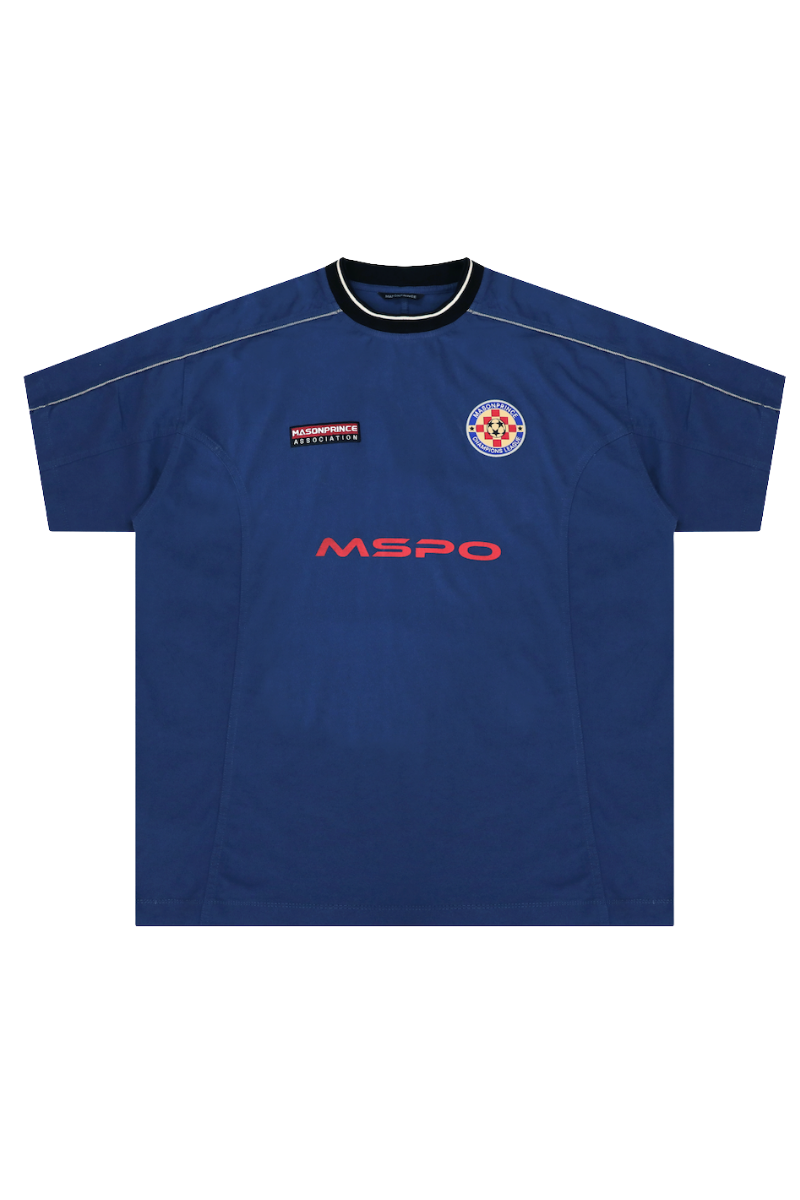 Masonprince   Patch Embroidered Short Sleeve