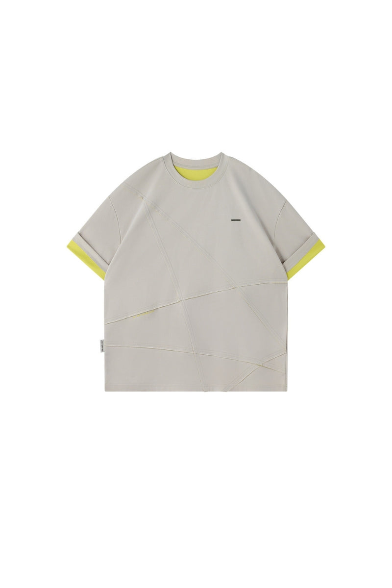 BJHG Men's Yellow Quick Dry Tee