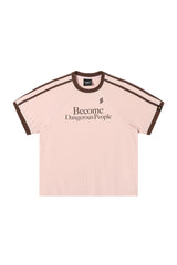 Dangerouspeople DSP Slim‑Fit Lightweight Raglan Sleeve Sporty Tee