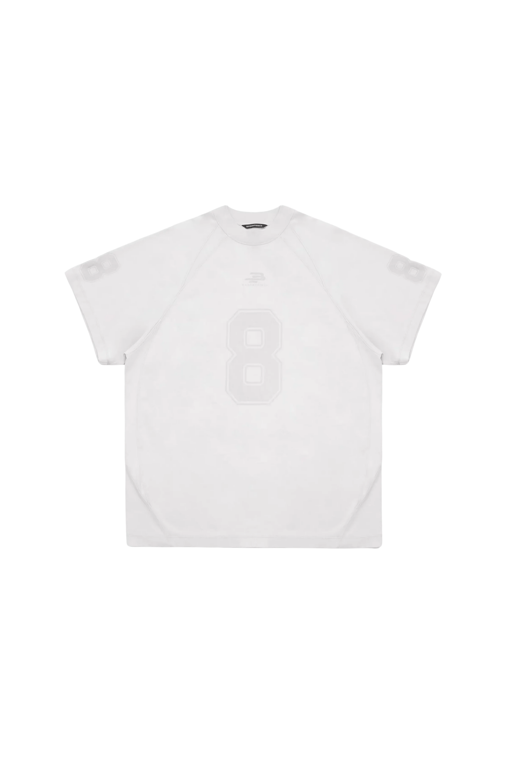 Masonprince No. 8 Jersey Style Cotton Tee