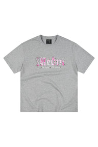 MEDM Star Beaded Camo Oversized Couple Summer Tee