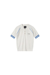 MEDM Jacquard Small LOGO Color MosaicShort Sleeve POLO