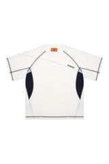 AFGK 7A Anti-Bacterial Flatlock Stitch T-Shirt, Unisex Loose Summer Sports Tee