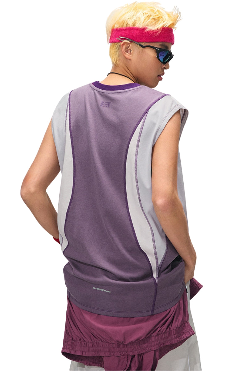 BJHG Men Quick‑Dry Sleeveless Tank Top 2026 New Summer Fitness Outerwear Vest