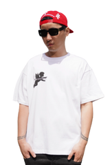 AFGK Cloudy Sky Ring Logo Tee