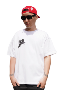 AFGK Cloudy Sky Ring Logo Tee