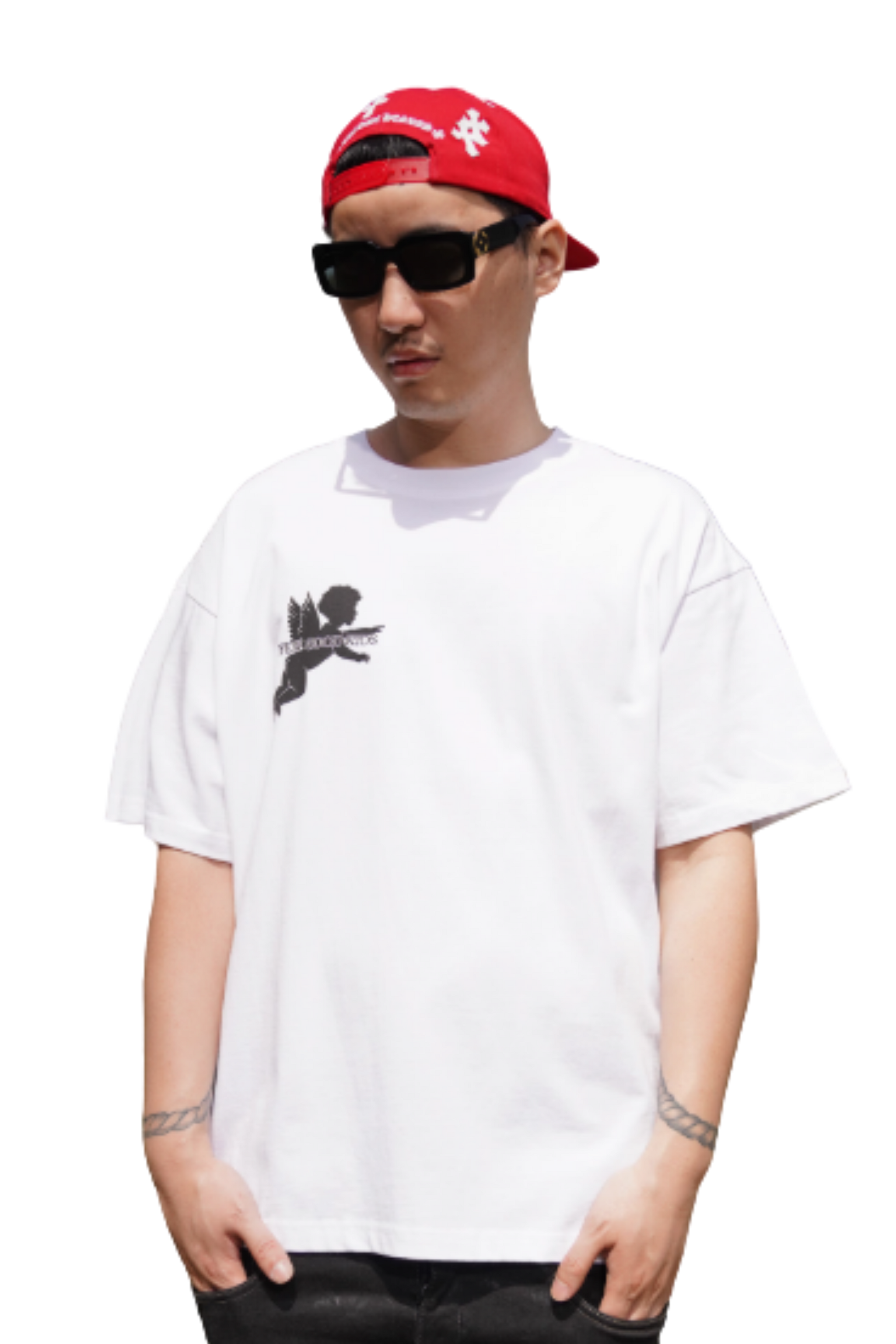 AFGK Cloudy Sky Ring Logo Tee