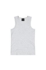 MEDM Classic Script Letter Embroidery Heavyweight Men Sleeveless Tank Top