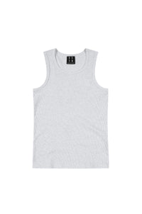 MEDM Classic Script Letter Embroidery Heavyweight Men Sleeveless Tank Top