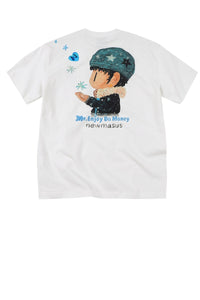 MEDM x NEWMASUS Snowflake Letter Couple Tee