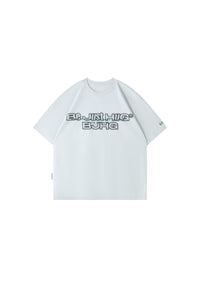 BJHG Summer Loose Couple T‑Shirt American Street Style Letter Print Short Sleeve Top