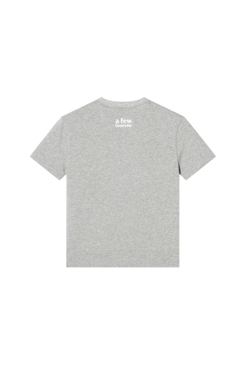 AFGK | Fitted Shoulder Stretch Tee, Unisex Solid Color Gym T-Shirt
