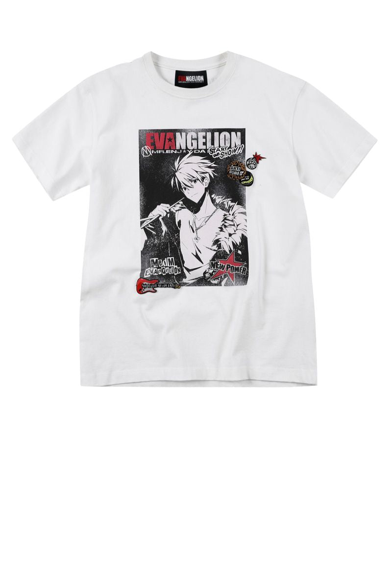 MEDM x EVA NEVER END Series Character Poster T-Shirt