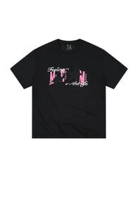 MEDM Star Patch Print Cotton Couple Tee