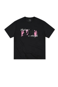MEDM Star Patch Print Cotton Couple Tee