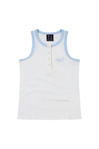 MEDM Dopamine Color 3D Embroidery Women Racerback Tank