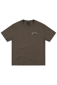 MEDM Heavyweight Embroidered Logo Crew Neck Tee
